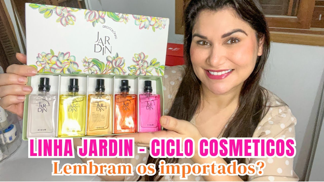 Parecem importados? Box Jardin Ciclo Cosméticos