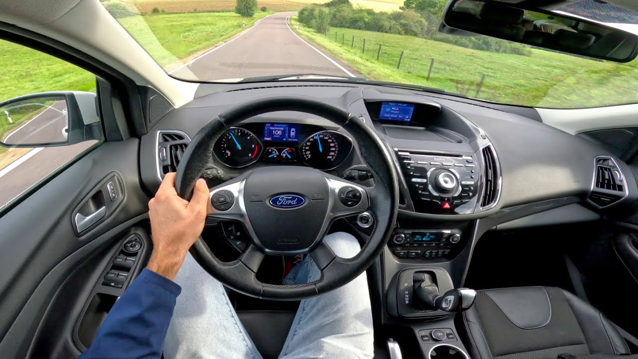 2015 Ford Kuga 4X4 [2.0 TDCI - 180 HP] POV Test Drive 4K
