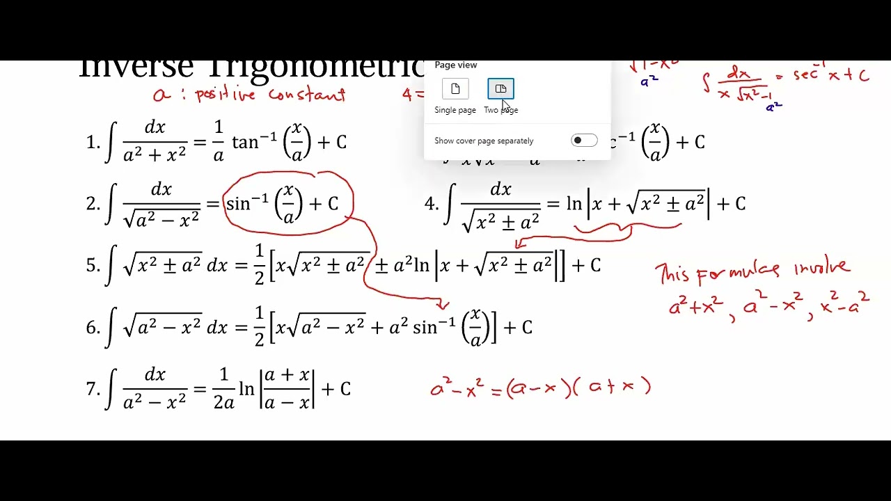 calculus lecture for quiz #2