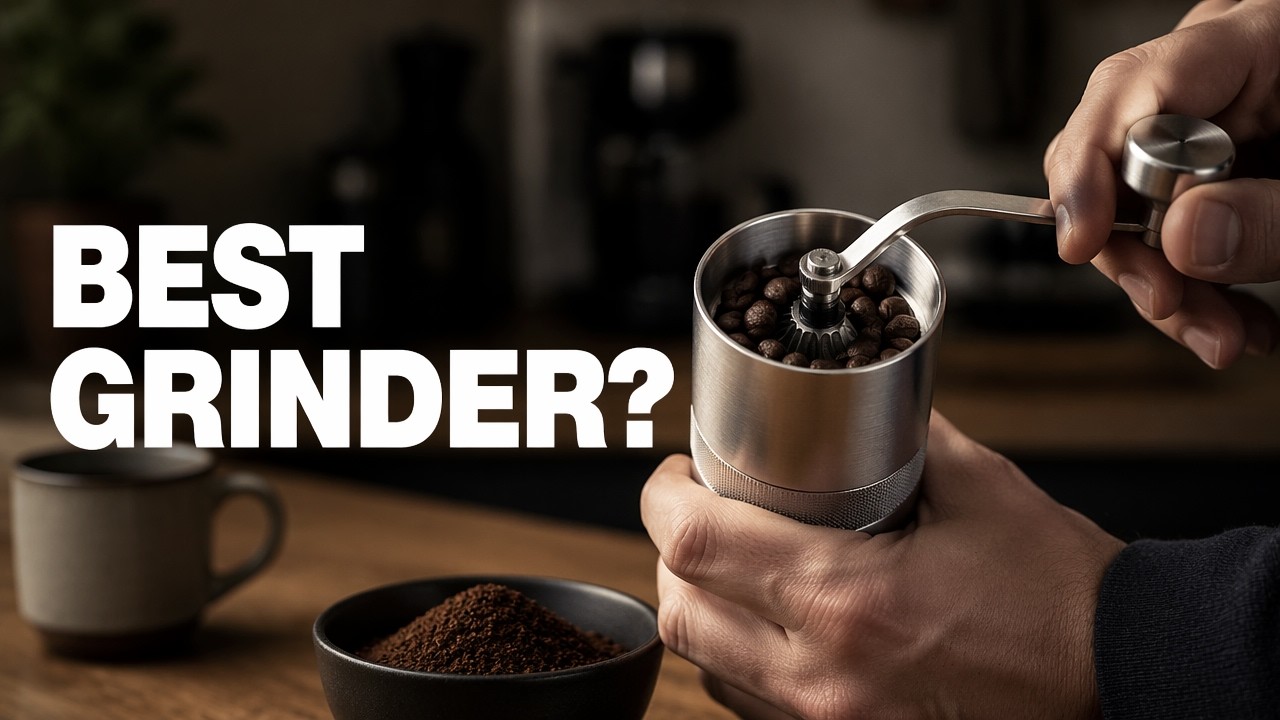 Manual, Stainless Steel, Conical Burr Coffee Grinder Mill Review