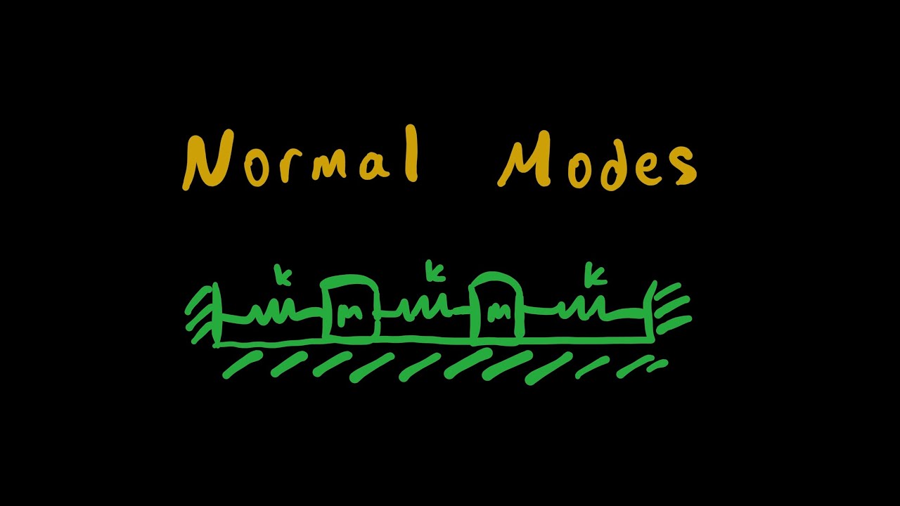 A Totally Normal Way to Discuss Normal Modes