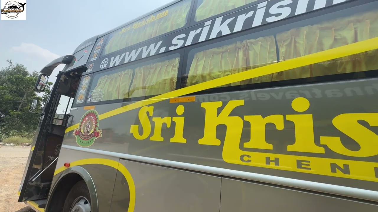 Sri Krishna Travels || New Bus'S#travel #bus #trending //Vasiticketguide