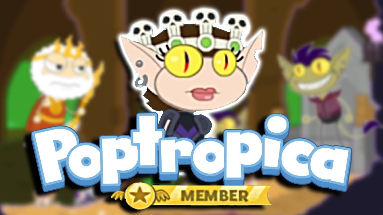 Poptropica as a member is so strange