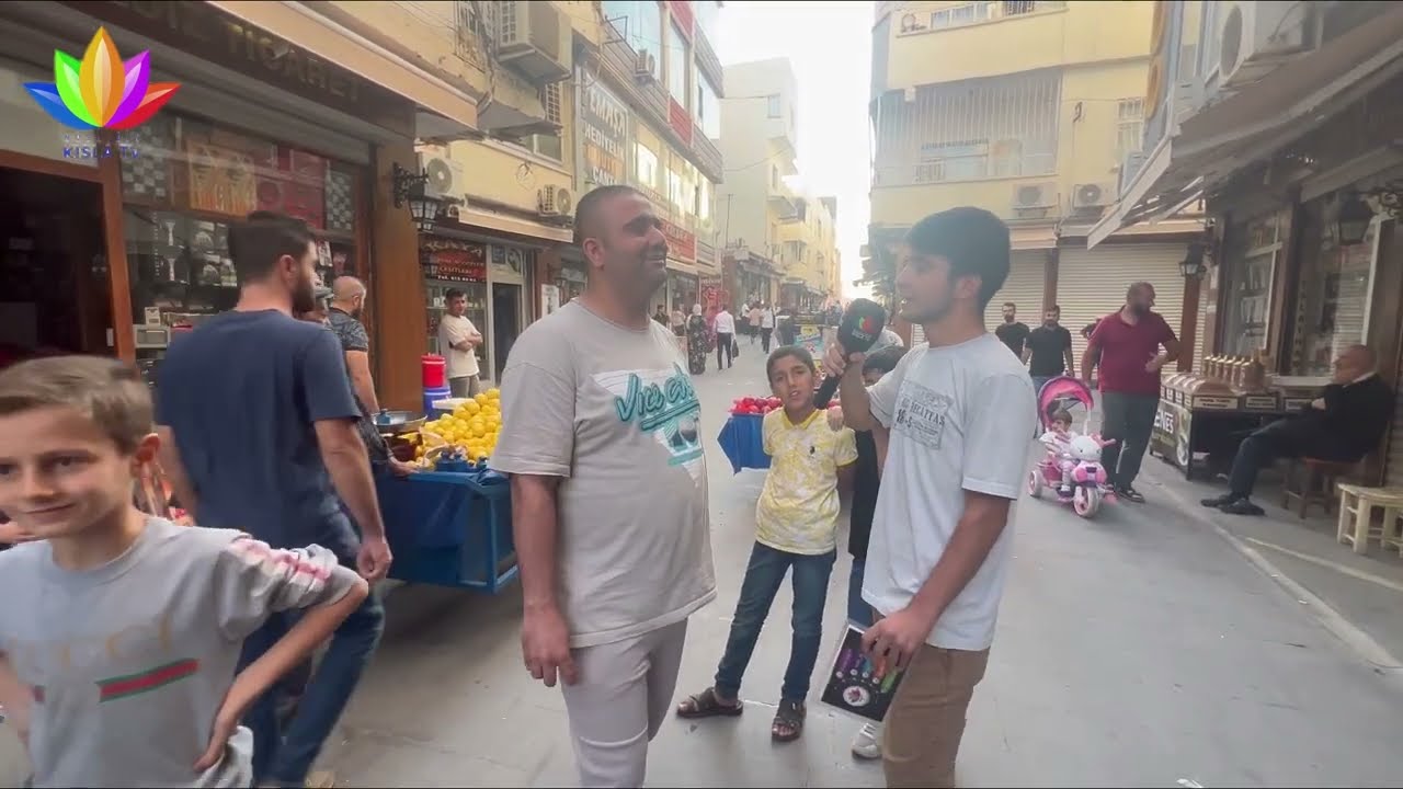 Nusaybin'de Sokak Röportajlarımız Devam Ediyor.