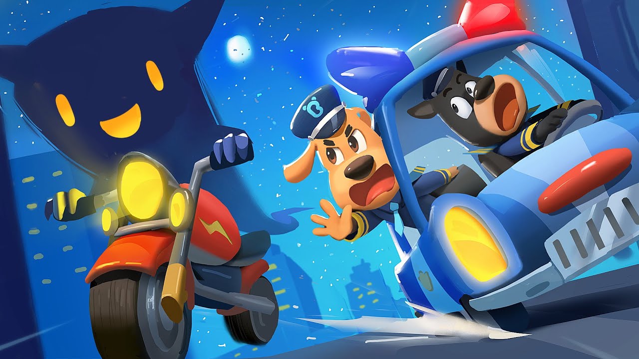 Petualangan Motor Misterius 🛵 | Kartun Polisi | Tips Berkendara Aman | Kepala Polisi Labrador