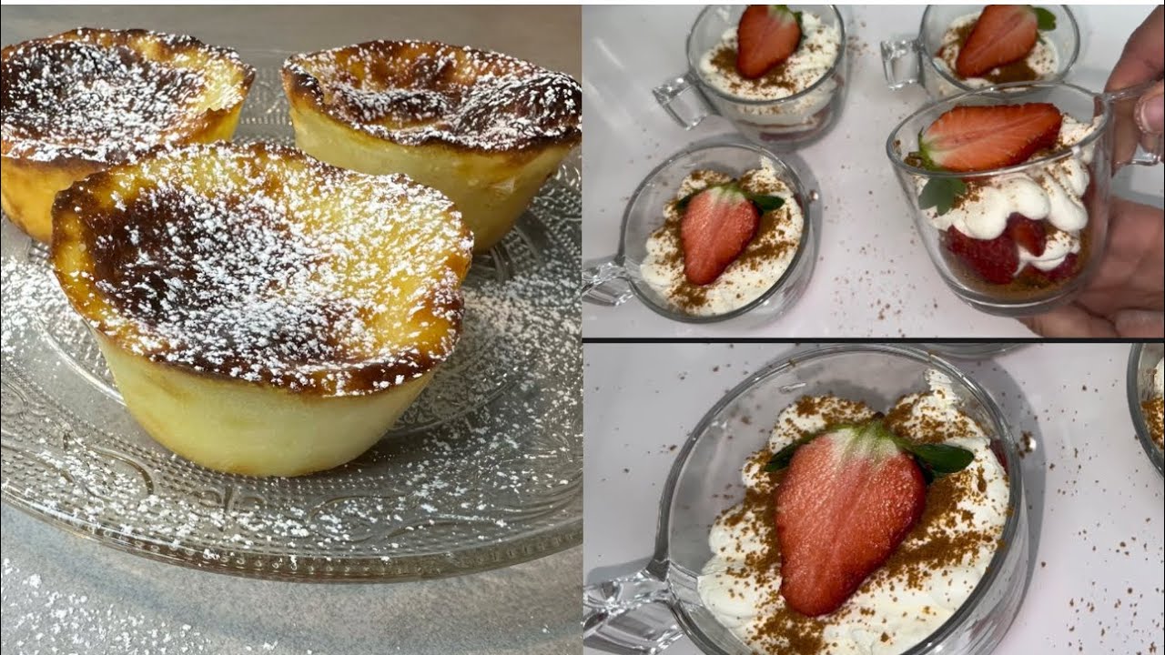 Ramadan 2023 : 2 recettes de dessert simple et rapide à faire avec peu d’ingrédients. #ramadan