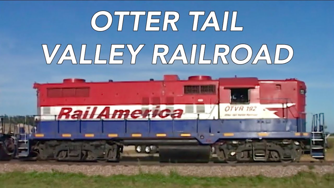 Otter Tail Valley Railroad: High Hood GP9 and GP18 Locomotives on Jointed Rail!