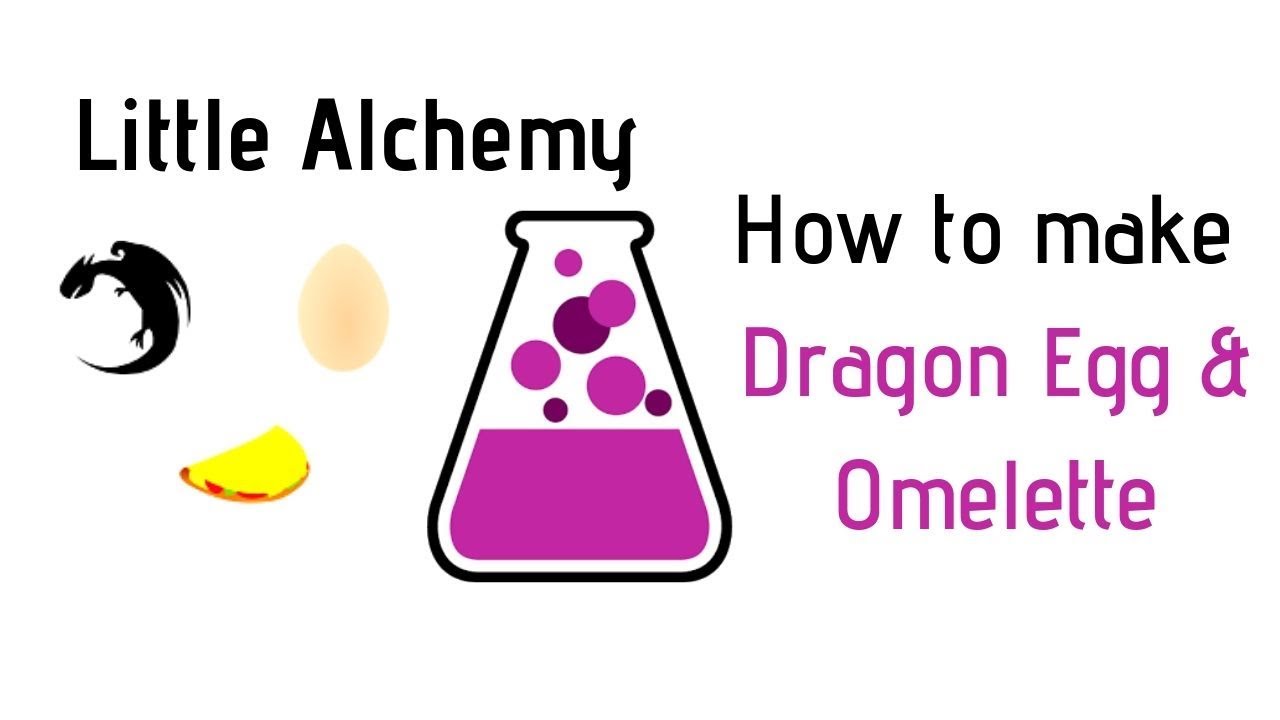 Little Alchemy-How To Make Dragon, Egg & Omelette Cheats & Hints