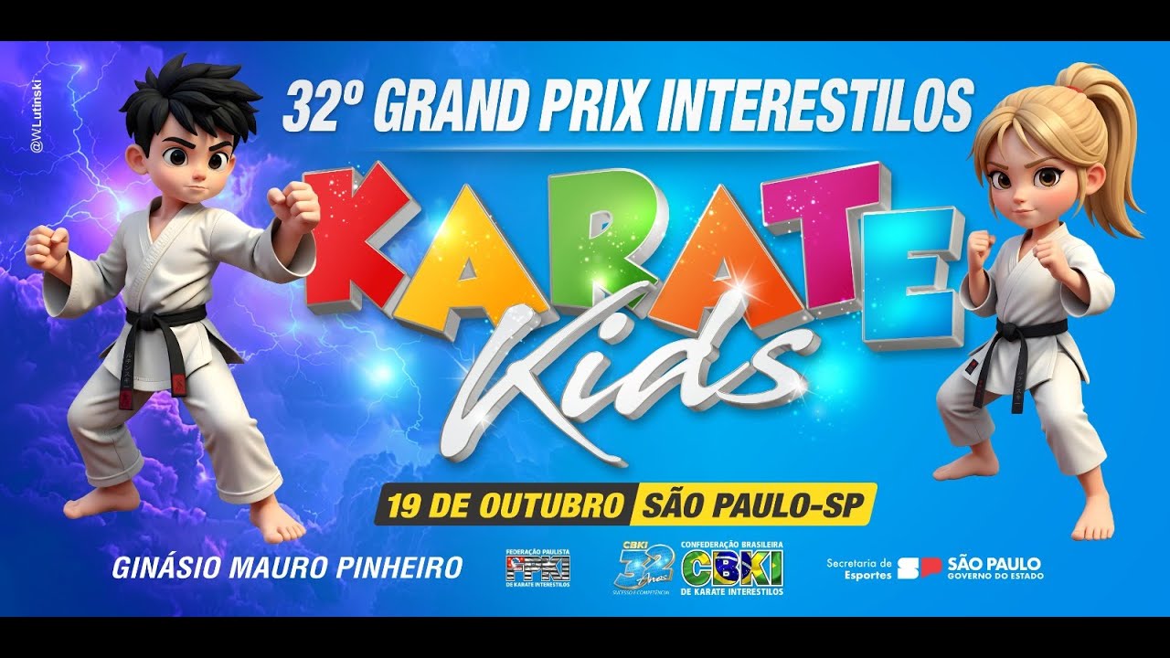 32° CAMPEONATO GRAND PRIX KARATÊ KIDS INTERESTILOS - 19/10/25