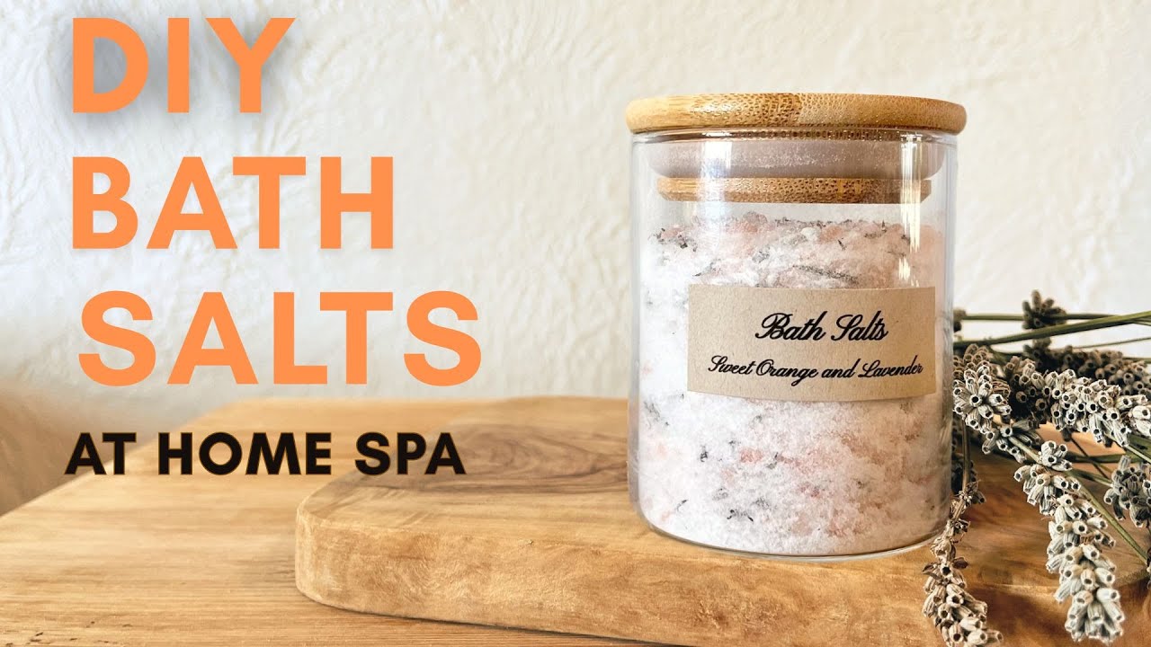 How to Make Bath Salts at Home | Easy DIY Recipe for Relaxation & Pain Relief