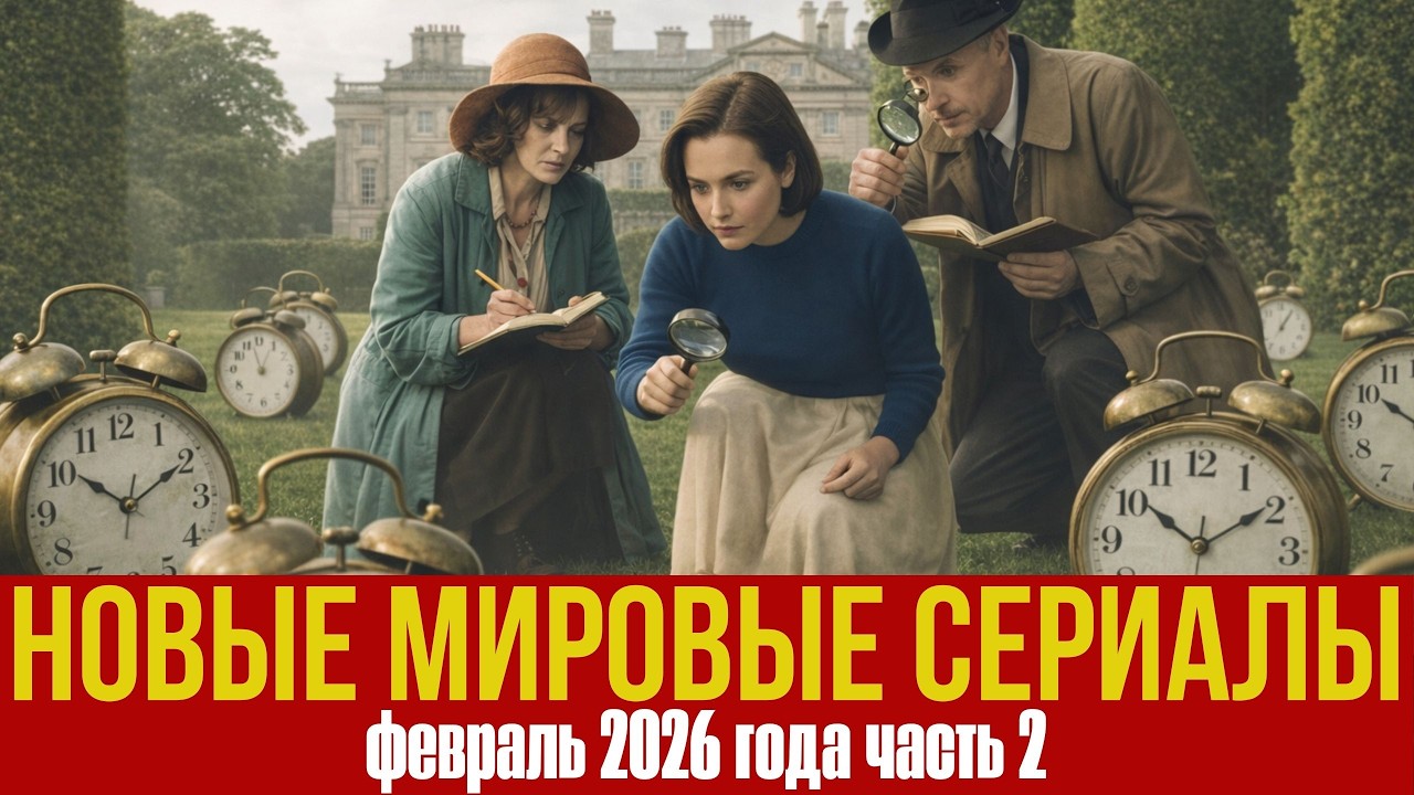 Новые мировые сериалы. Нельзя пропустить! Февраль 2026 года. Часть вторая.