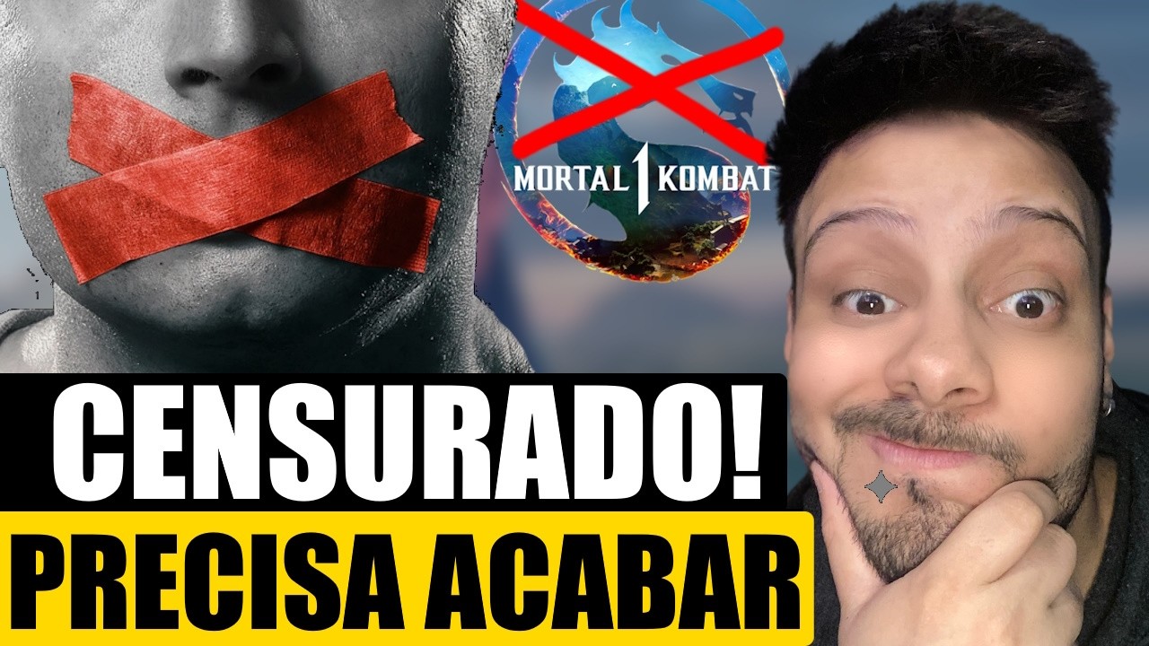 ABSURDO! Warner Play Brasil CENSUROU Criador de Conteúdo de Mortal Kombat!!