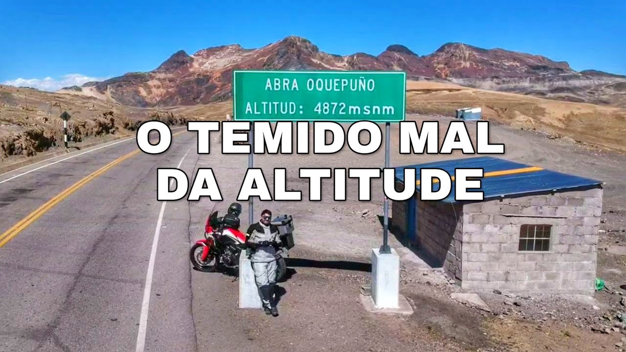 O MAL DA ALTITUDE NOS PEGOU DE JEITO! | VIAGEM DE MOTO NARRADA