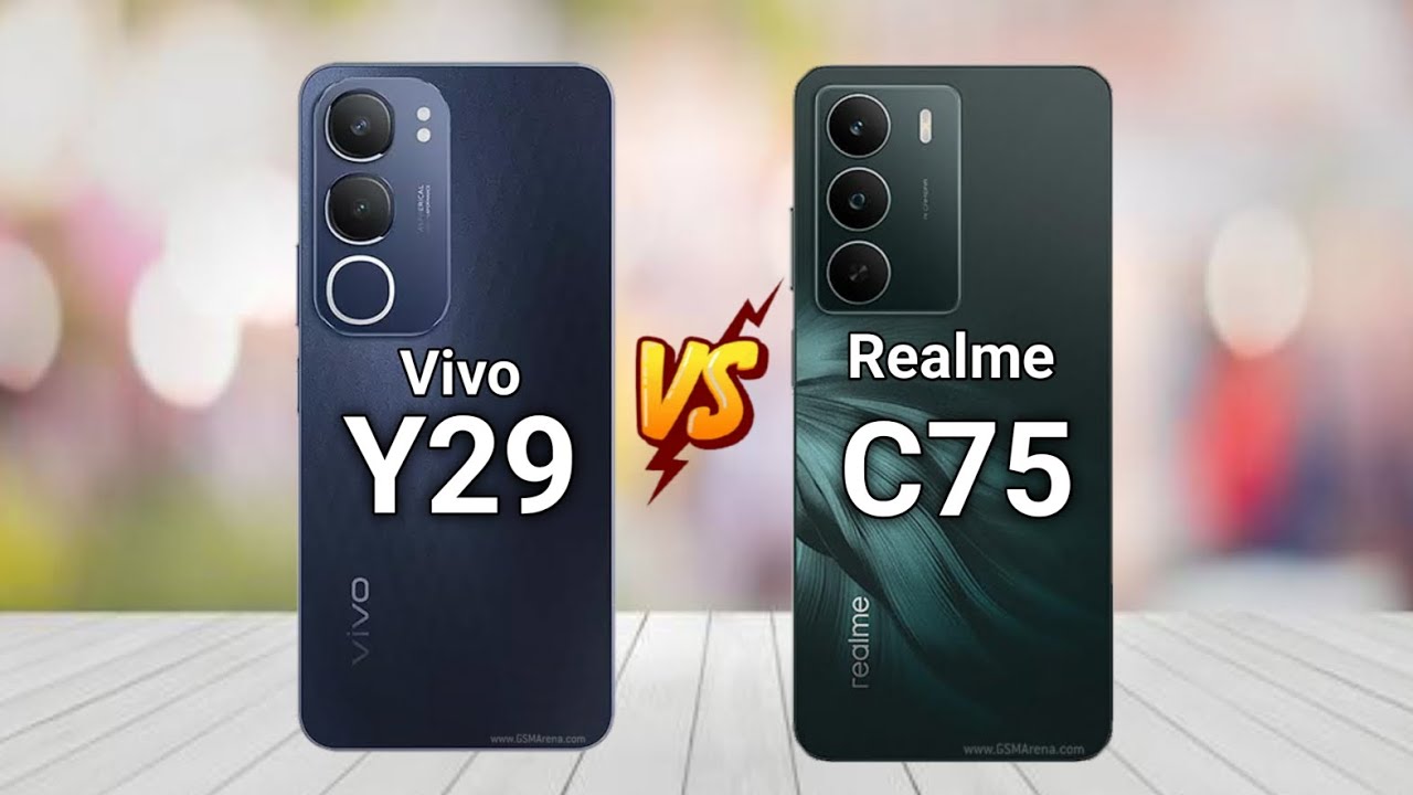 Realme C75 vs Vivo Y29 Full Specs Review