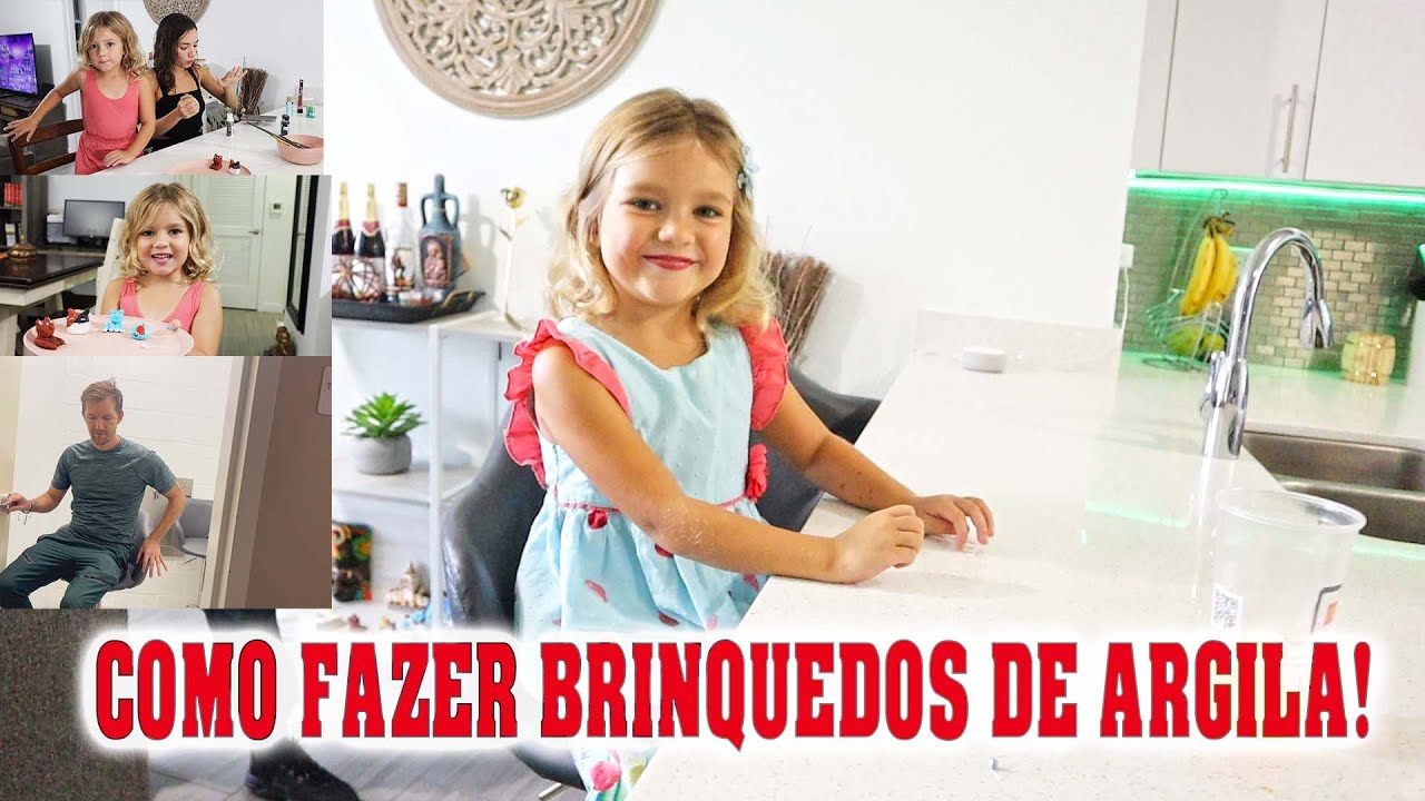 LIXO DOS MEUS VIZINHOS AMERICANOS + FIZEMOS ANIMAIS DE ARGILA EM CASA!!