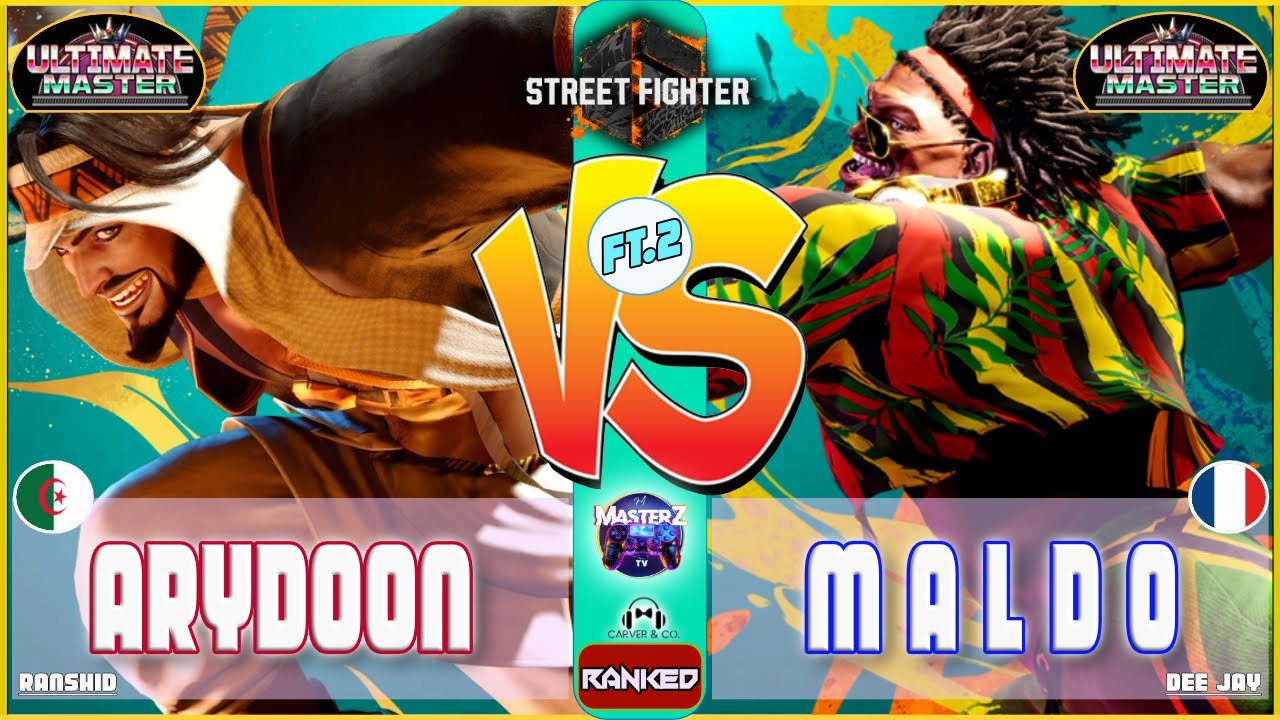 SF6 Replay 💥💥 ARYDOON (rashid) VS MALDOMINANT (dee jay) 💥💥 High level gameplay