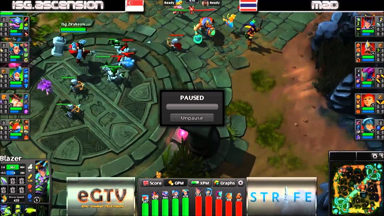 Strife Smackdown Ep. 2 - MAD(TH) vs iSG.Ascension(SG) | Game 2