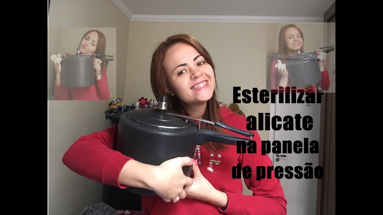 Como esterilizar alicate na panela de pressão / Miss Lú Nails