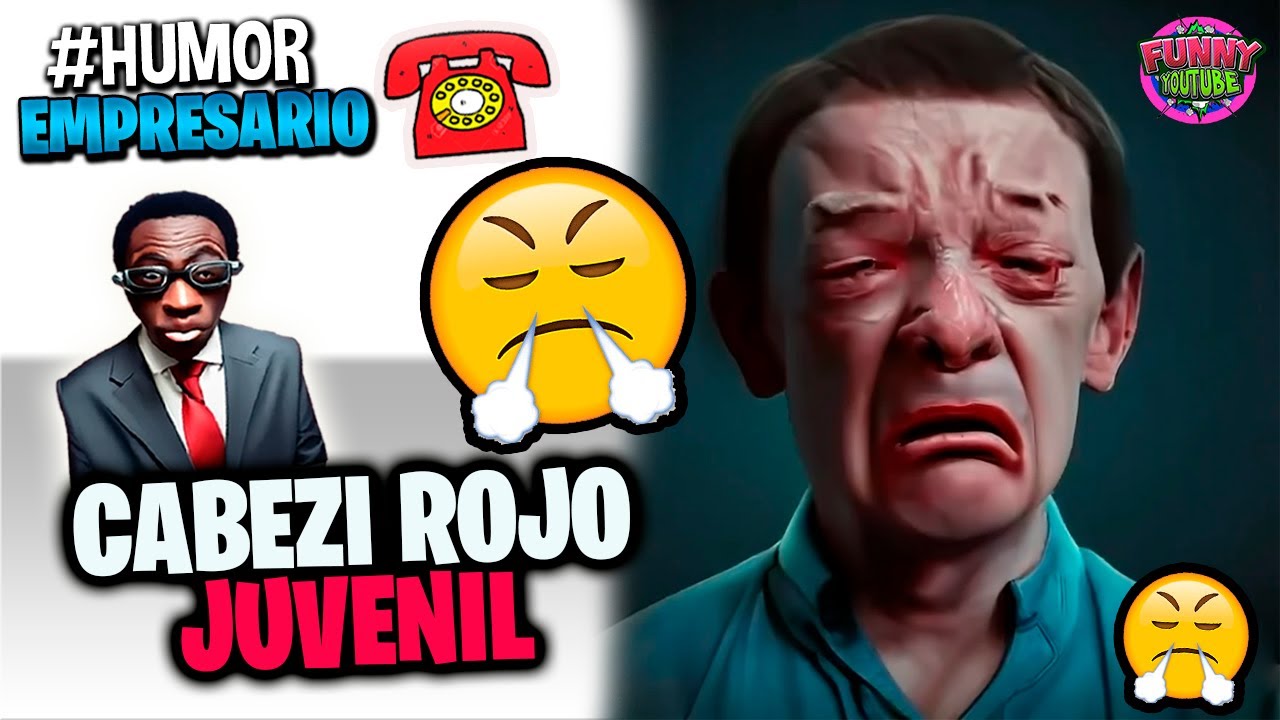 🔵El Empresario de Artistas EL CABEZIROJO JUVENIL | #Humor para reír