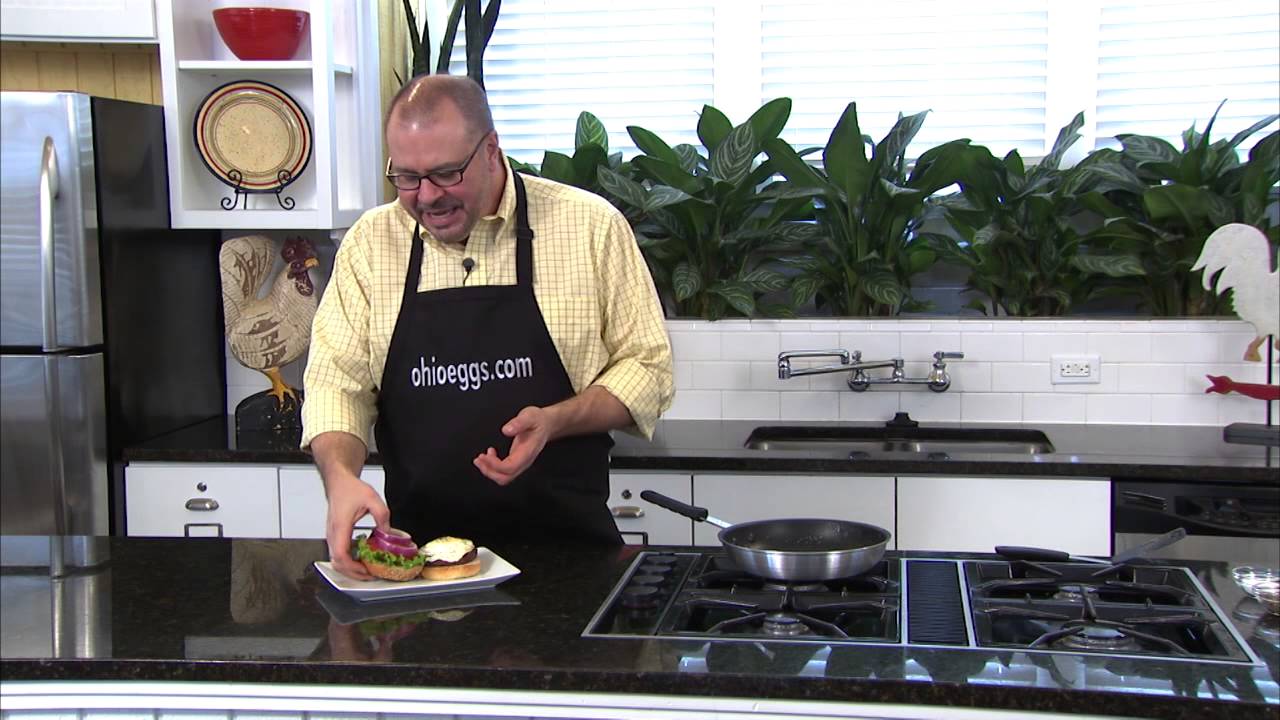 Fried Egg on a Burger