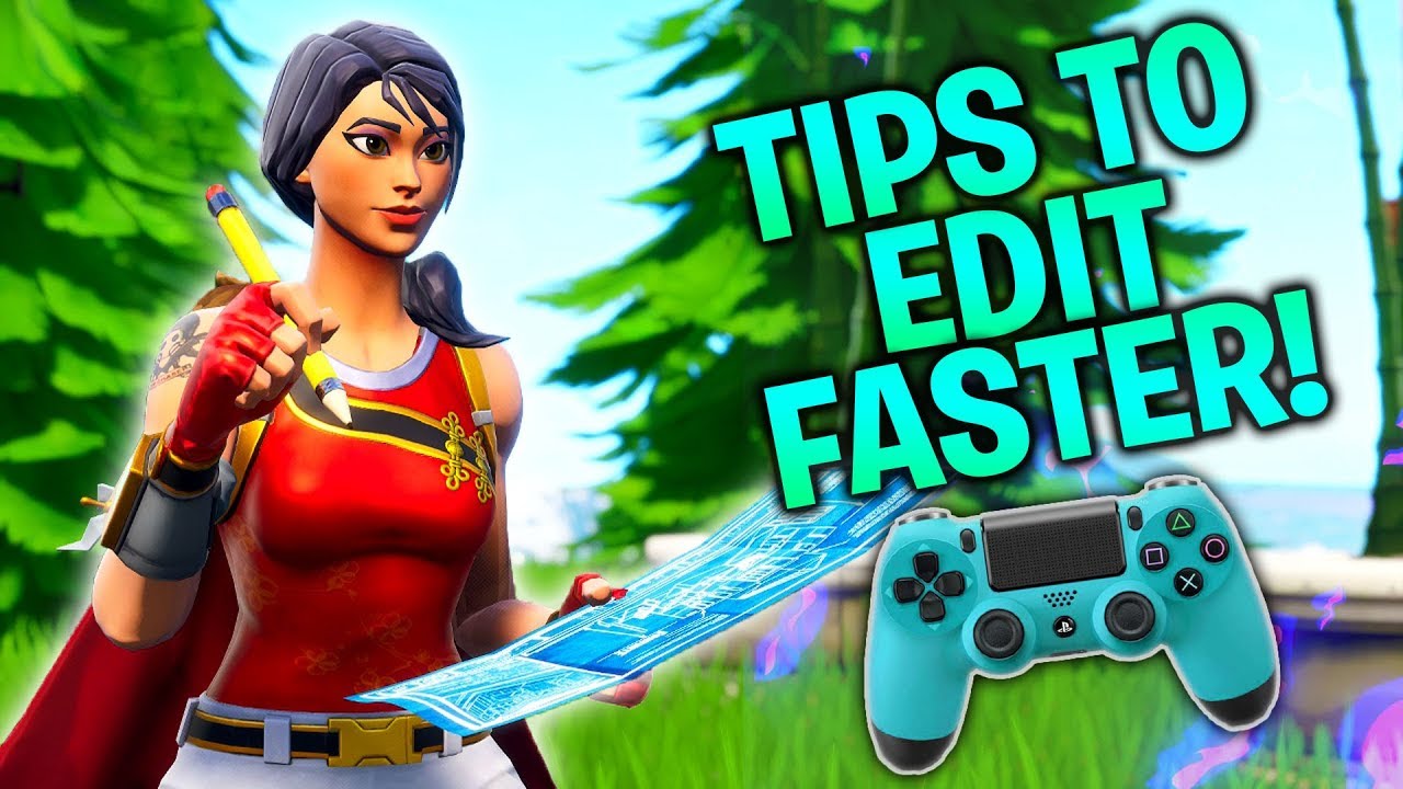 Simple Tricks to Edit Faster on Controller! (Fortnite Console PS4/Xbox)