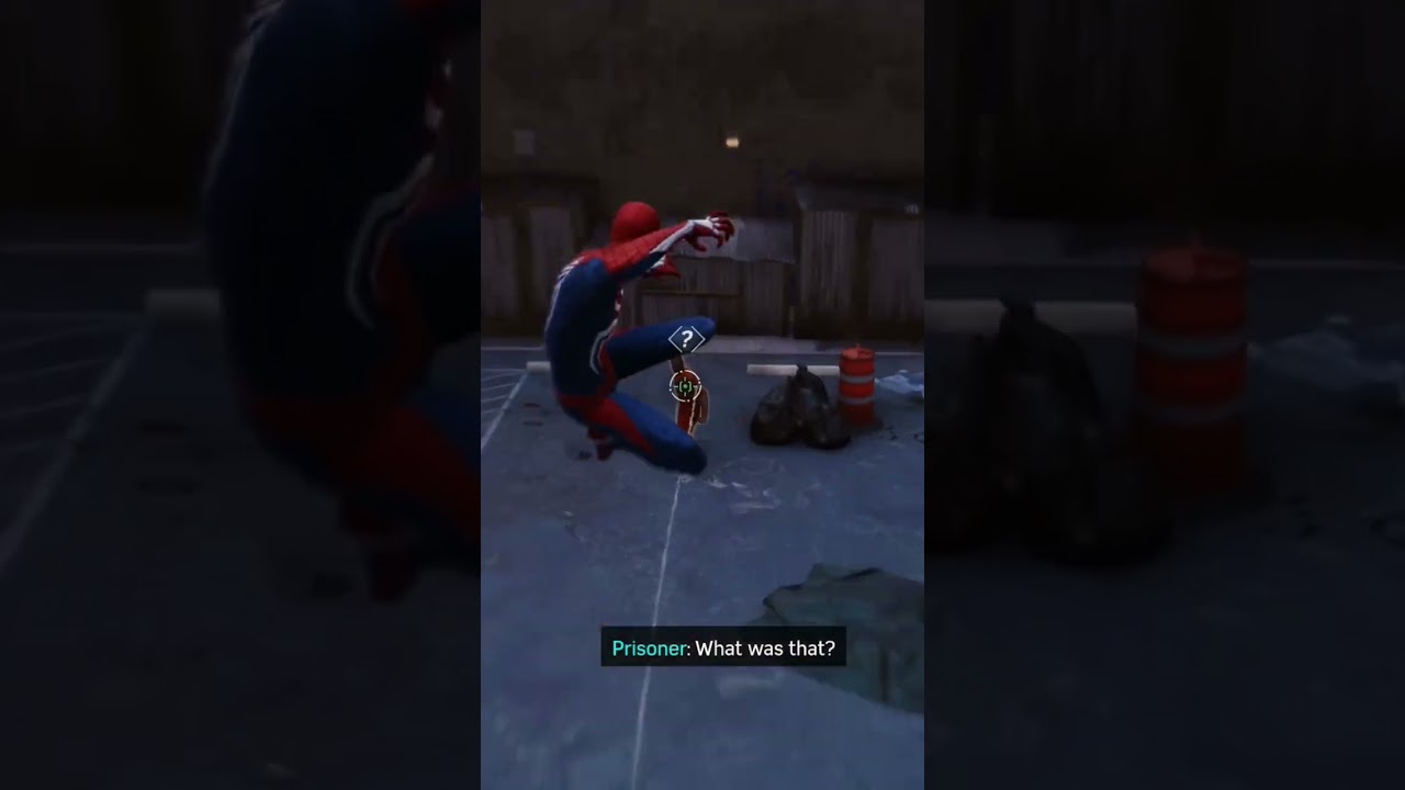 Spider-Man travel while web strike
