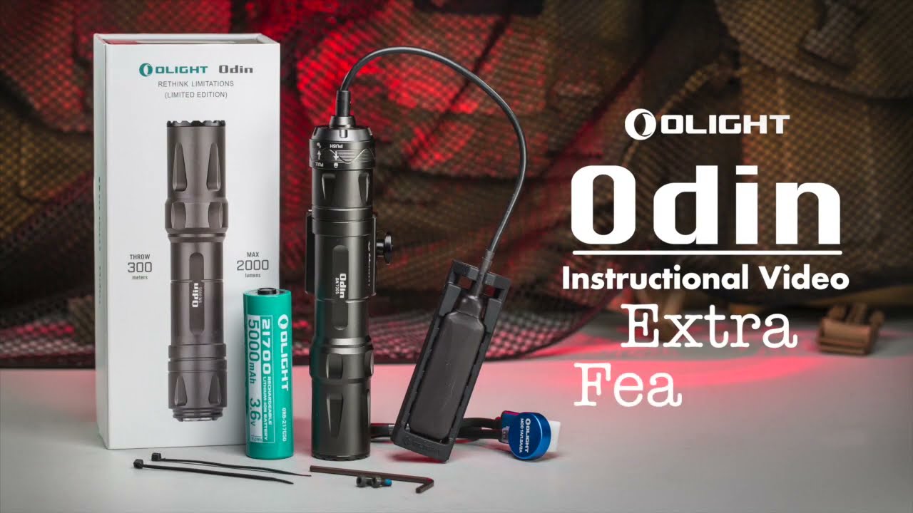 Olight Odin Features and Instructions