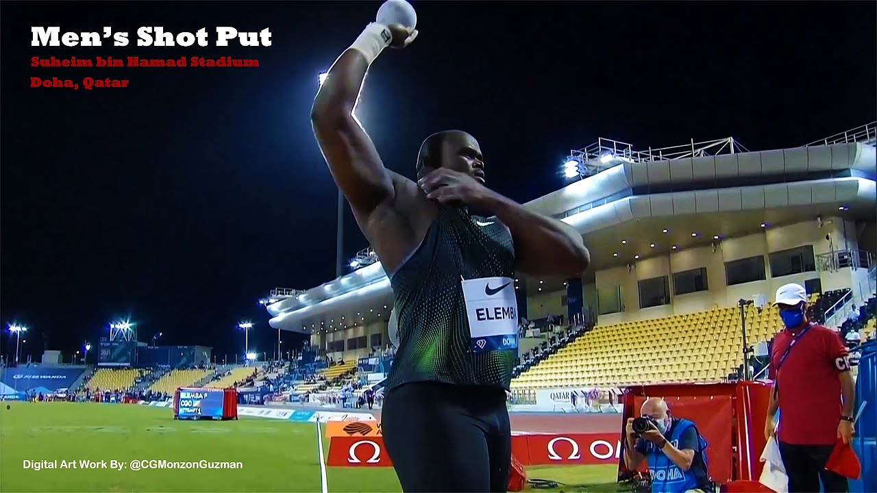 Men's Shot Put.  Suheim bin Hamad Stadium, Doha, Qatar.  May 28, 2021.