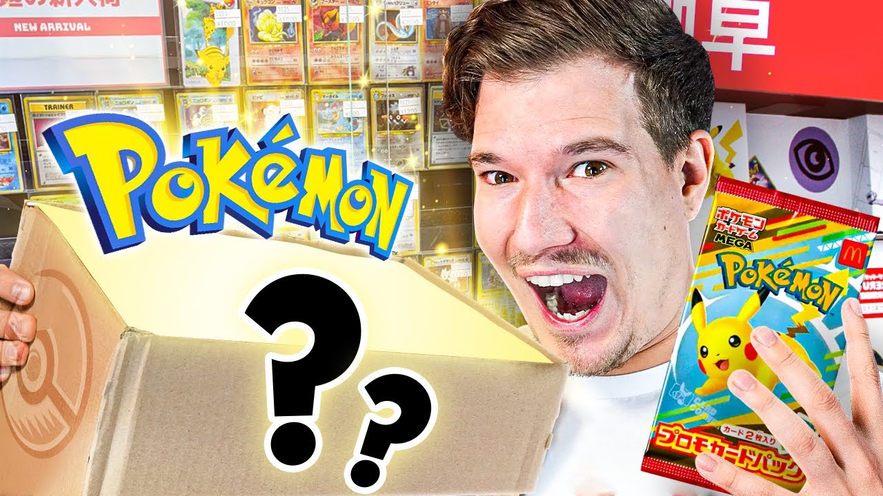 Ich habe eine Pokémon Mystery Box aus Japan bekommen! 😮🎌