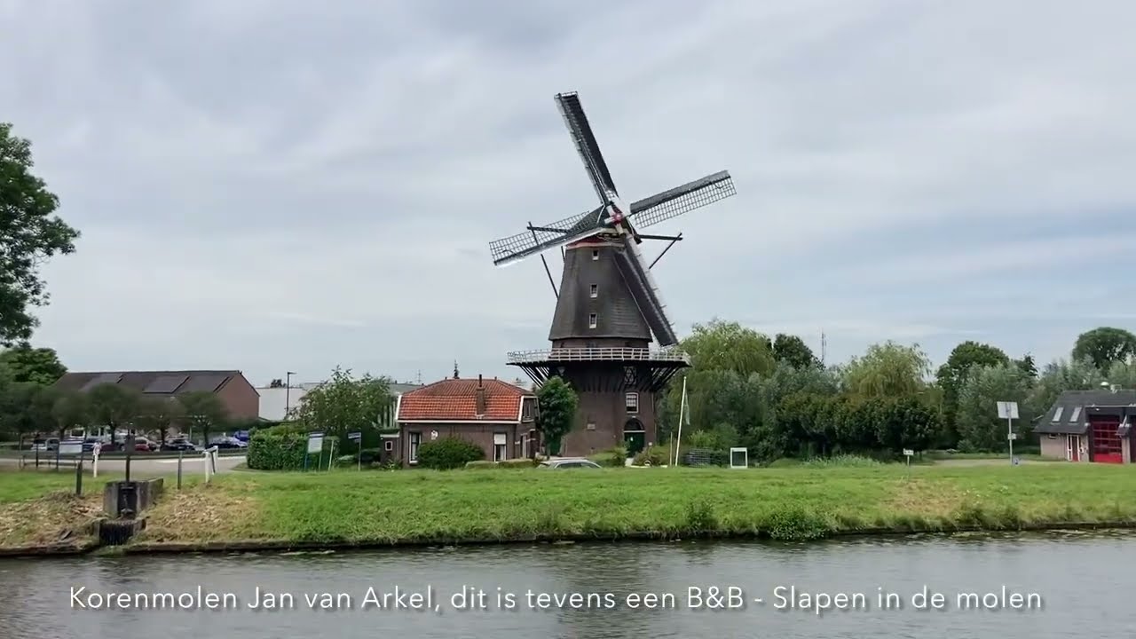 Afl 17 Nederland vanaf het water, vaar mee met Robbedoes op Merwedekanaal Gorcum naar Hoogblokland