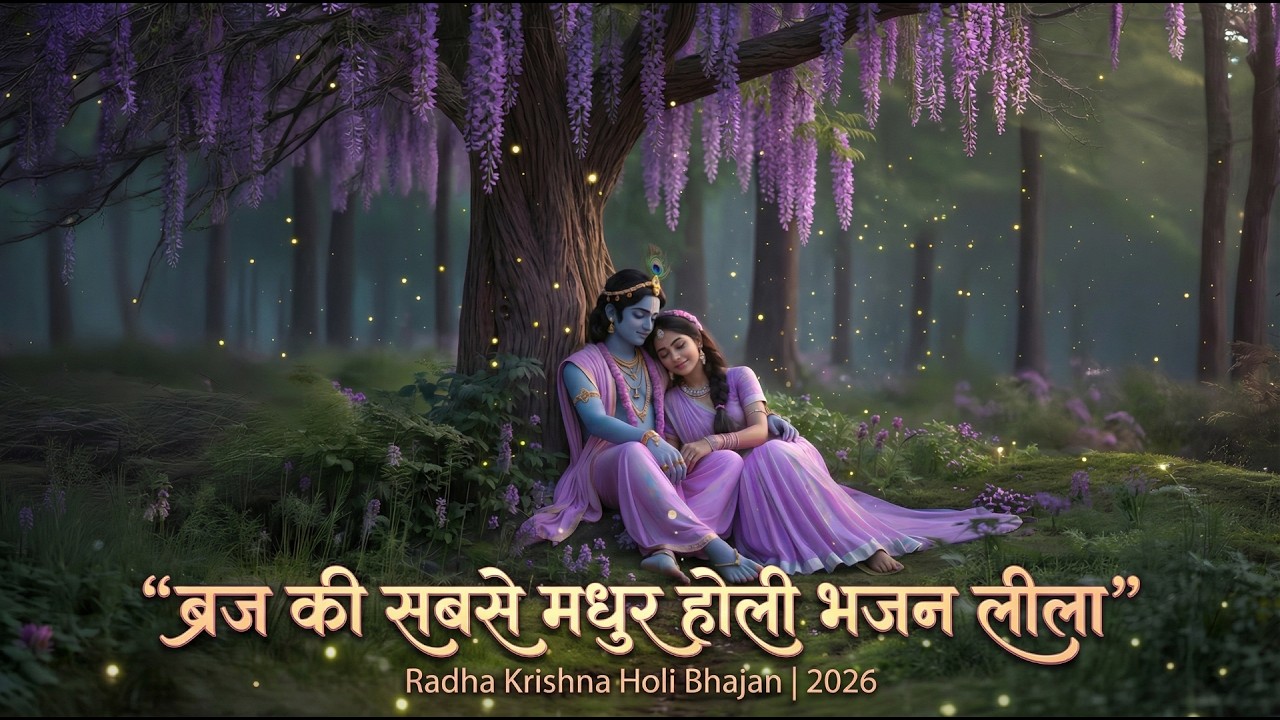 ब्रज की सबसे मधुर होली भजन लीला | Radha Krishna Holi Bhajan 2026