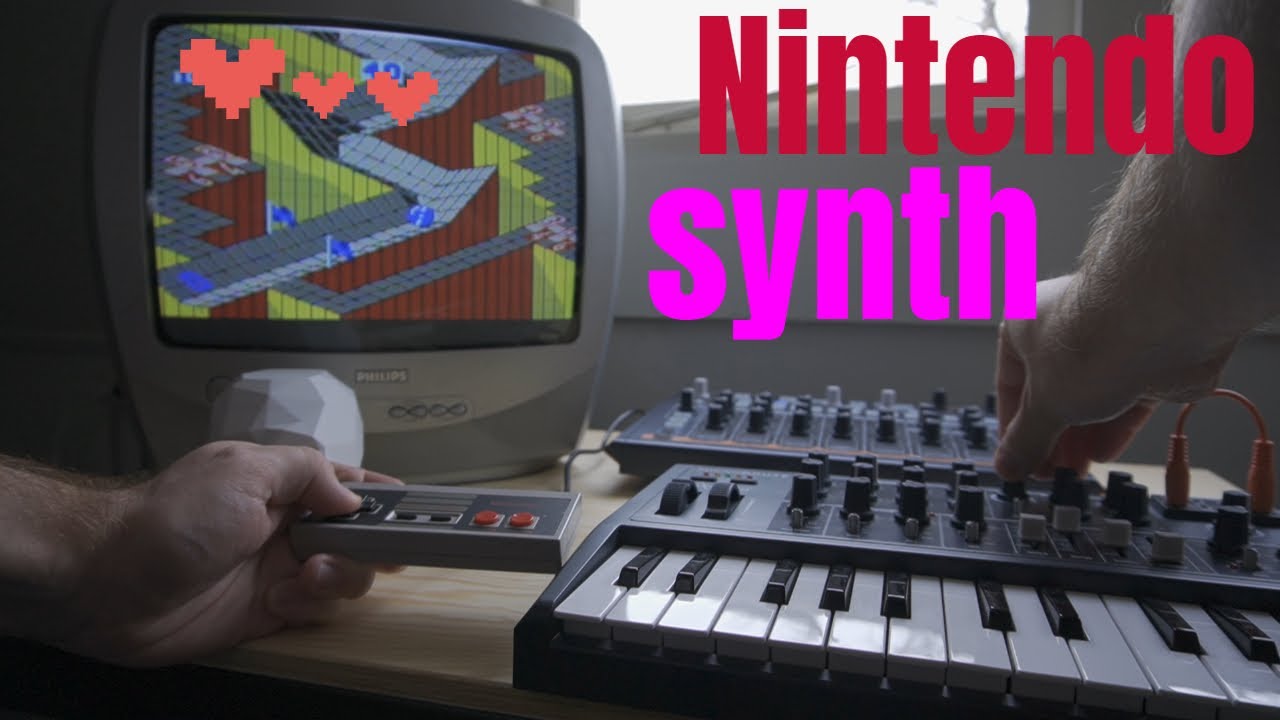 I made a Nintendo synthesizer (MIDI controller)