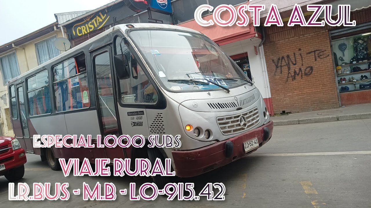 Viaje Rural LrBus Nuevo Milenio 2/M.B/LO-915 Costa Azul 🔥Especial 1000 Subs🔥 #costaazul #ruraltome