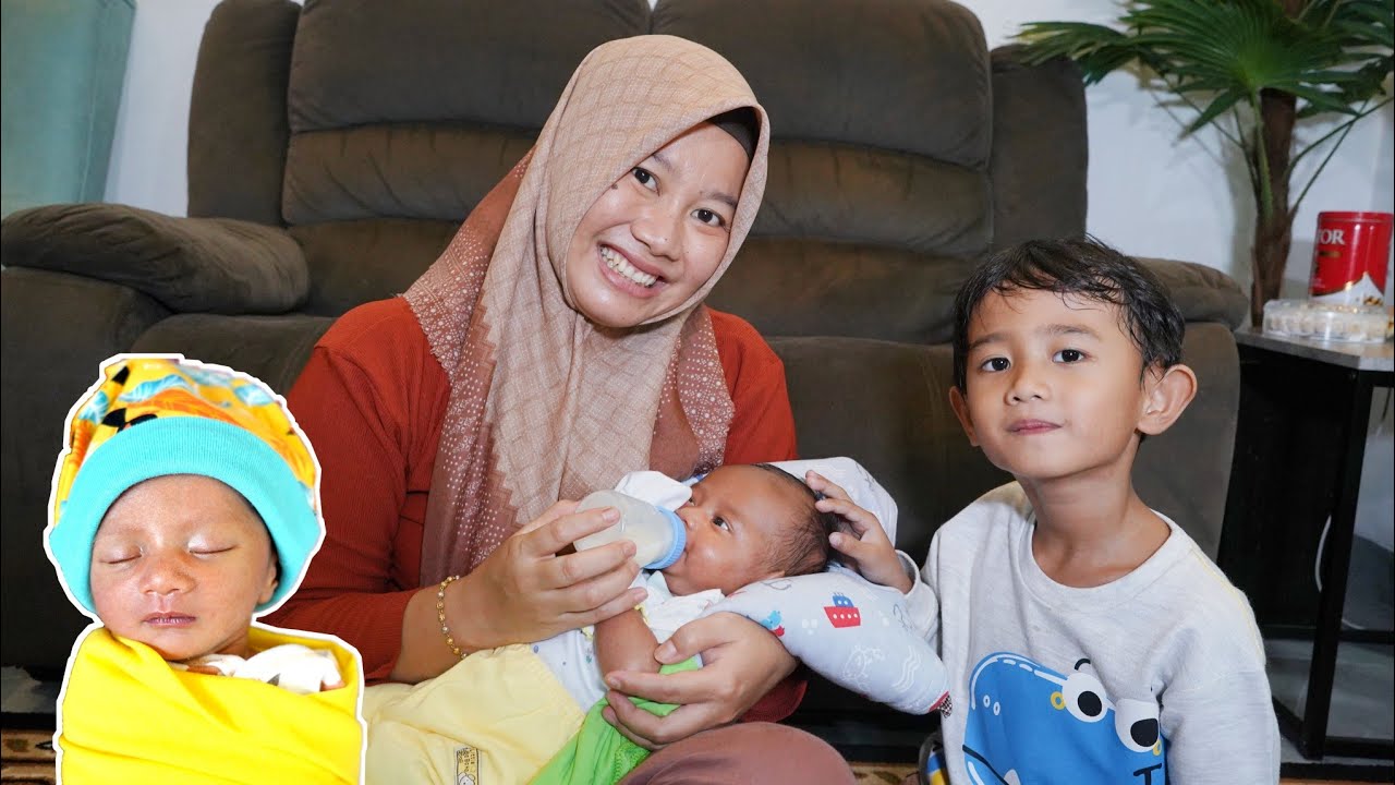 ALI BANTUIN MAMAH NGERAWAT BAYI AZAM 👶 Daily routine | Ali Vlog