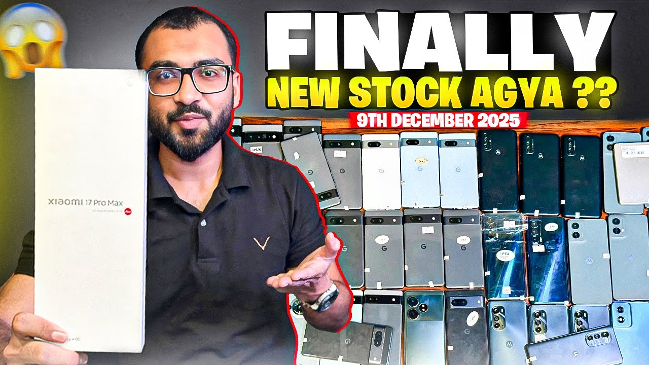 Finally New Stock Arrived 🔥😱Xiaomi 17 Pro Max Google Pixel Motorola Sony Xperia & Realme Best Price 