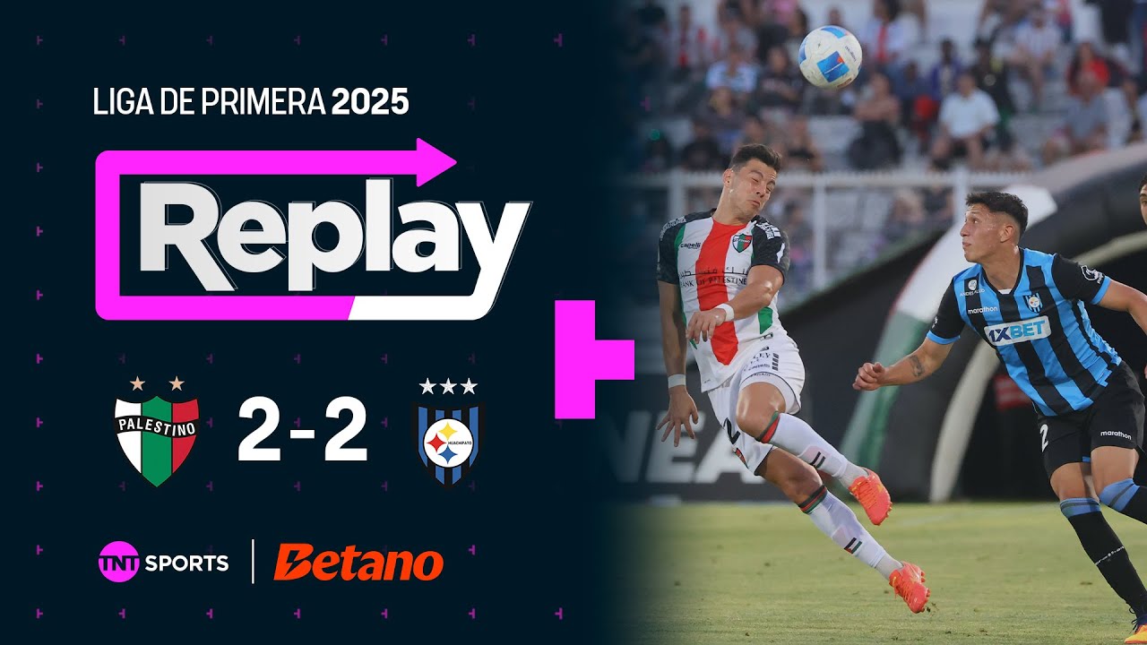 TNT Sports Replay | Palestino 2 - 2 Huachipato | Fecha 30