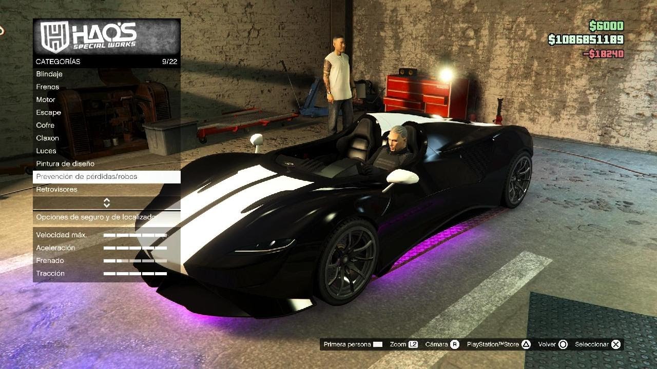 Modificando Progen Luiva Gta v Ps5