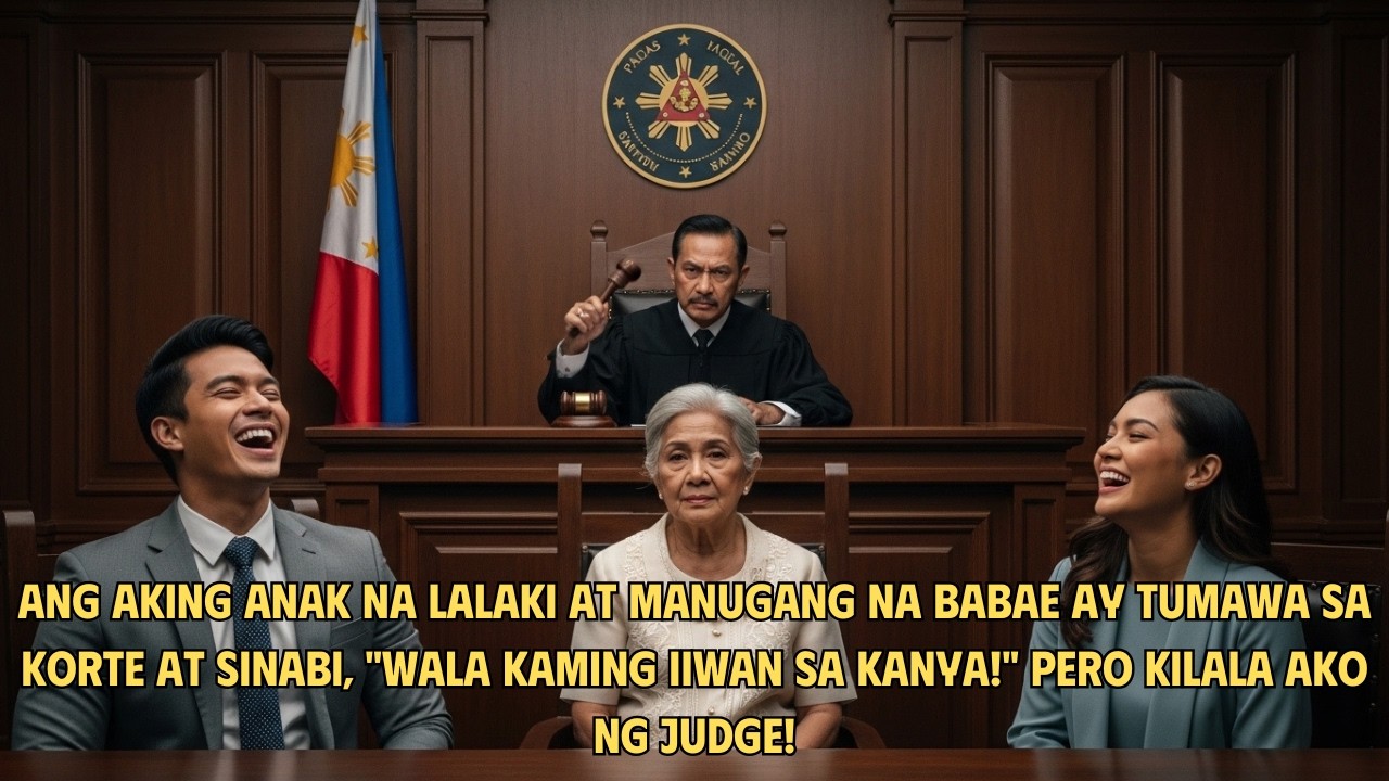 Ang aking anak na lalaki at manugang na babae ay tumawa at sinabi, 