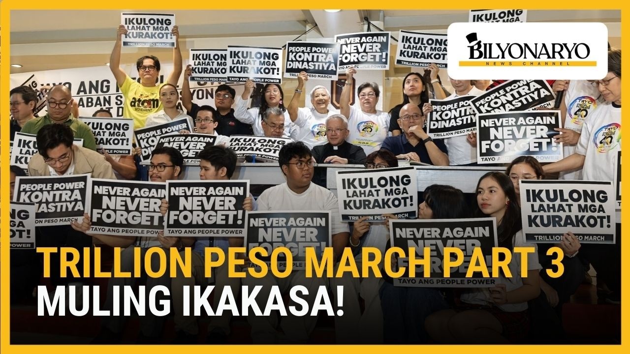 'Trillion Peso March Part 3', ikakasa sa ika-40 anibersaryo ng EDSA Revolution sa Pebrero 25
