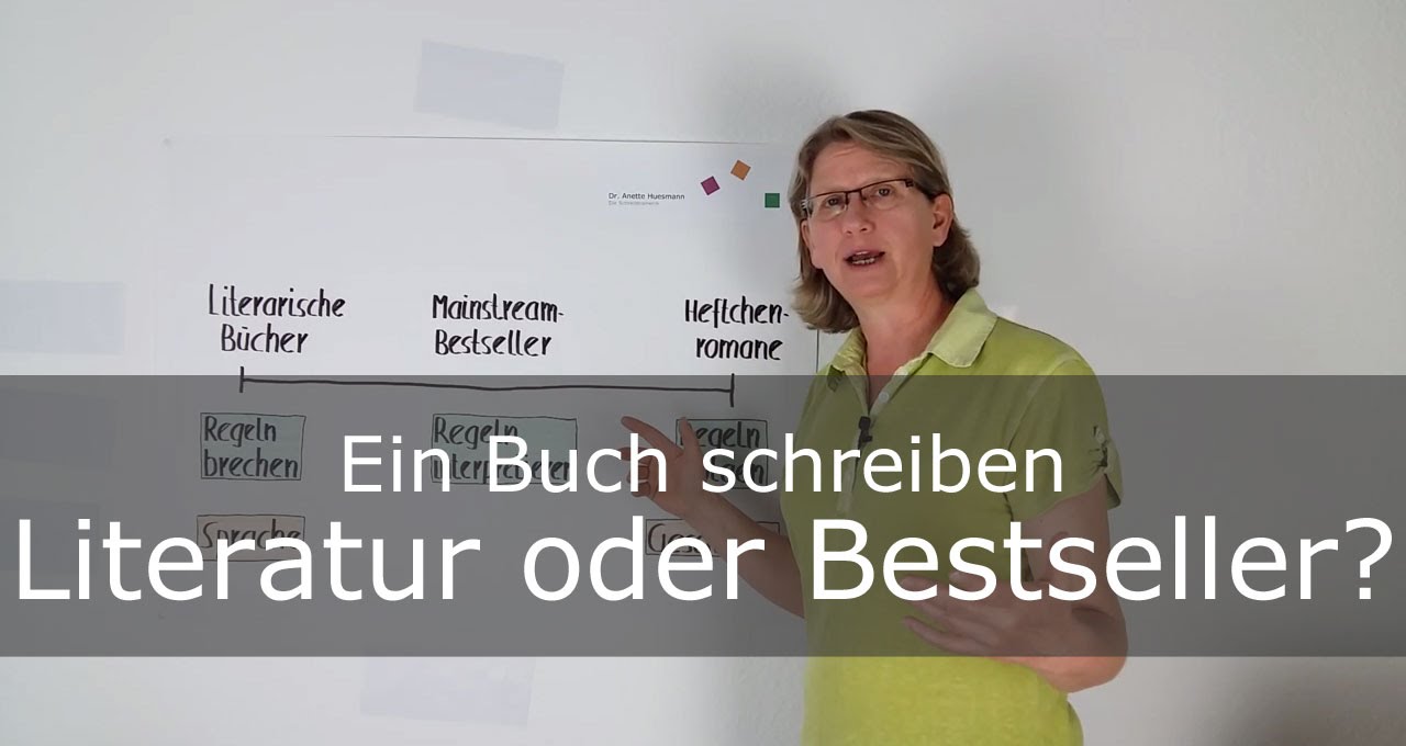 Buch schreiben: Literatur oder Bestseller?