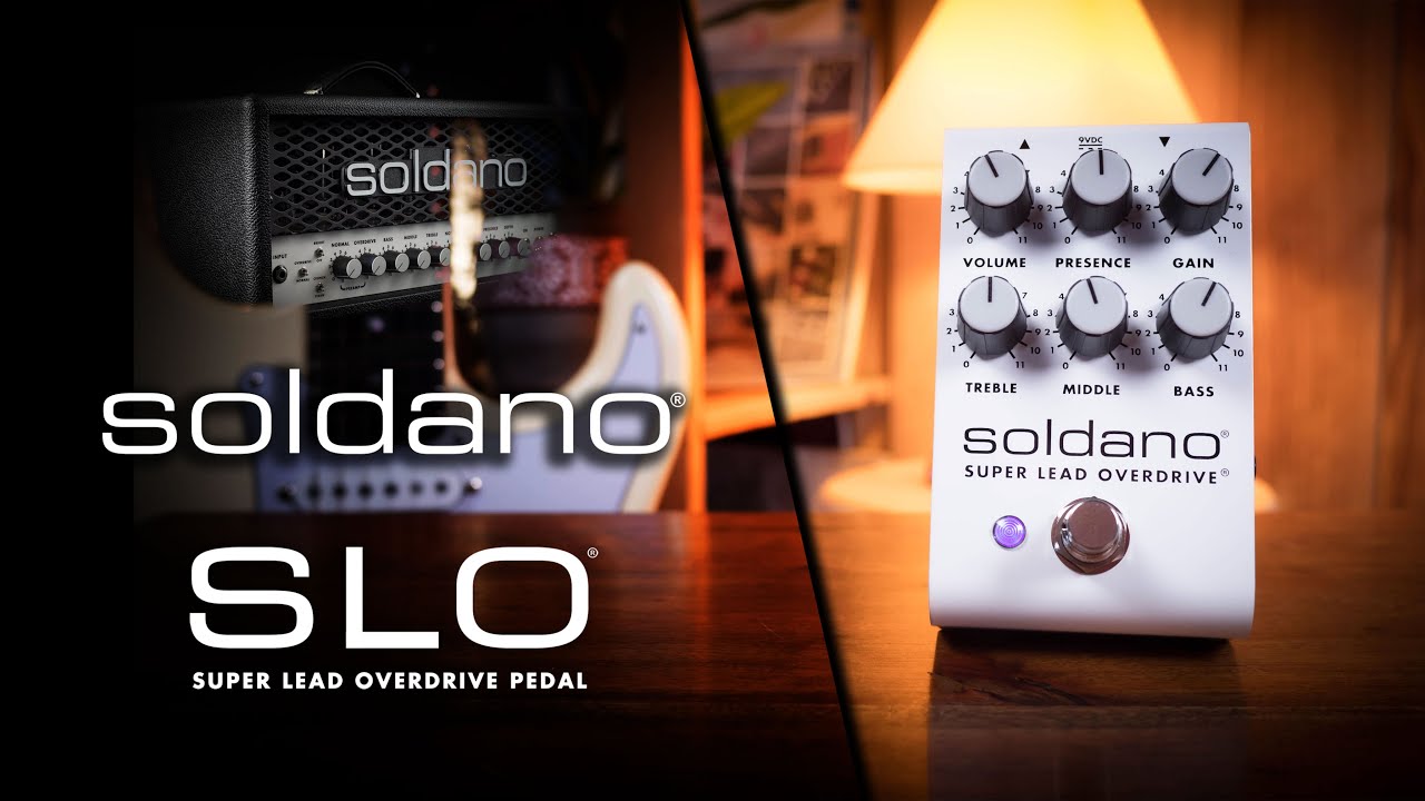 Soldano SLO Pedal - Music & Demo by A. Barrero
