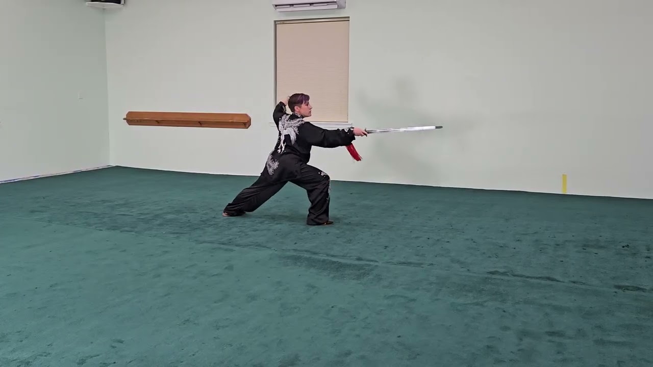 Michelle Bensi - Chen-Style Taijijian - Demonstration Div. - Group E