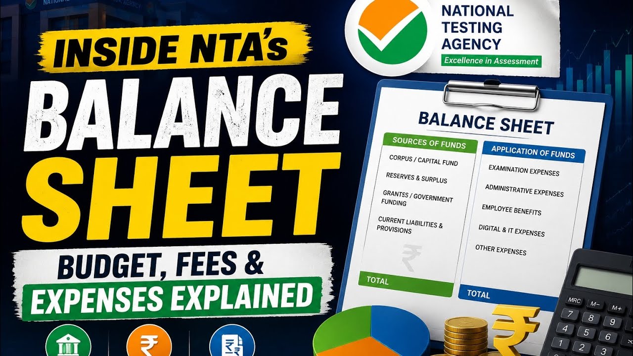 Inside NTA's Balance Sheet: Budget, Fees & Expenses Explained #nta #neet #ntabudget #new 
