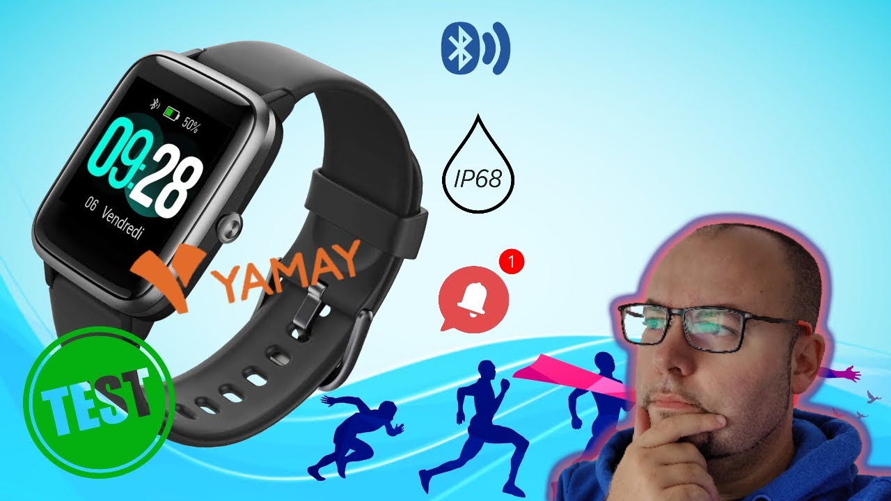 TEST YAMAY : une MONTRE CONNECTÉE pour les sportifs à prix contenu !
