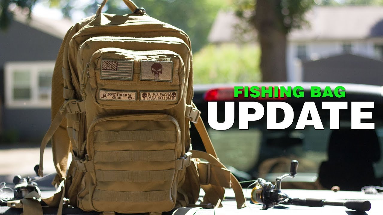 REEBOW Gear Tactical Backpack Tacklebag Update - What's In My Tacklebag? 2019