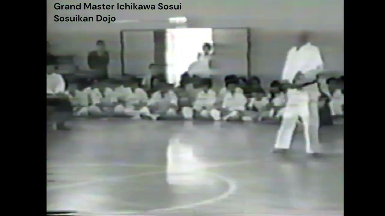 GrandMaster Ichikawa Sosui kata