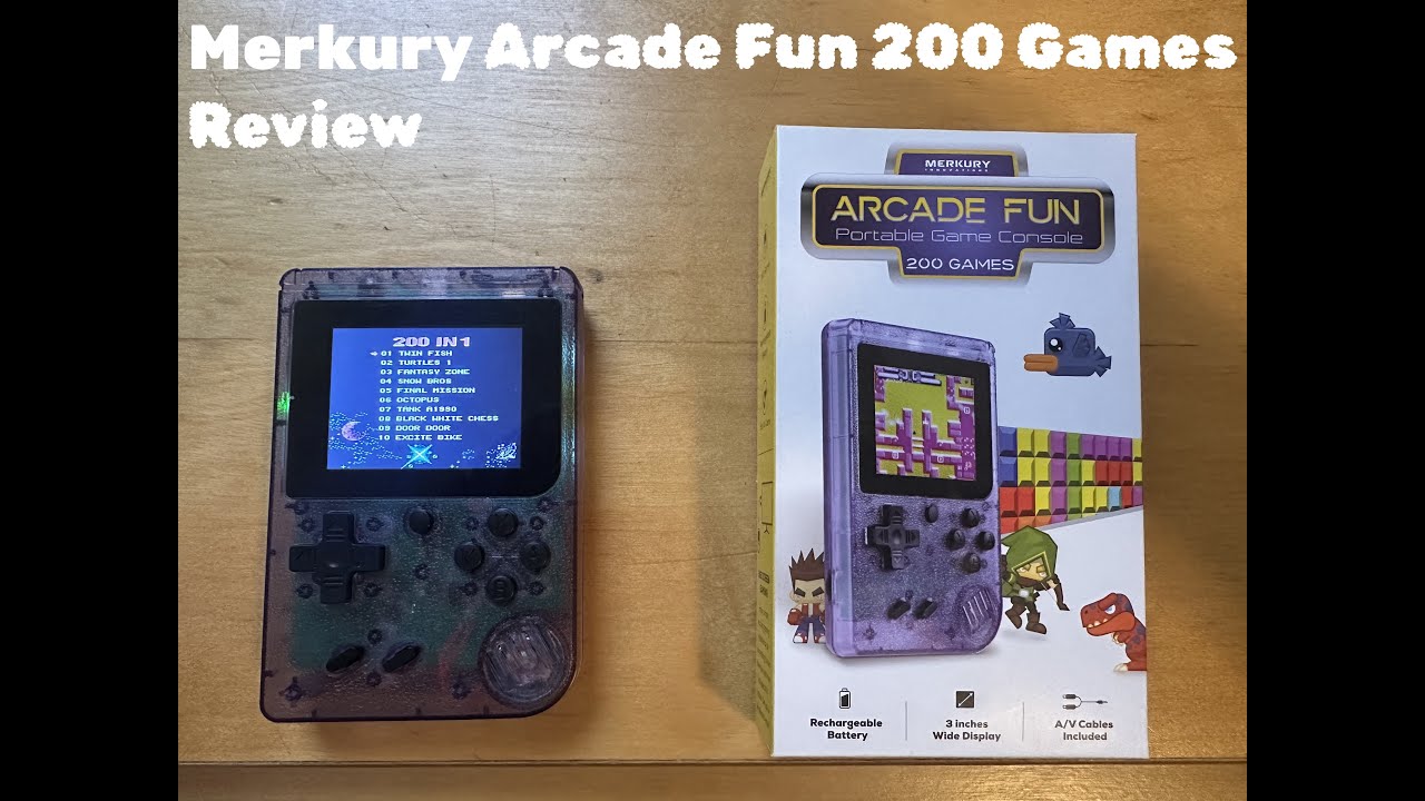 Does Walmart sell illegal roms? Merkury Arcade Fun Portable Game Console 200 Games