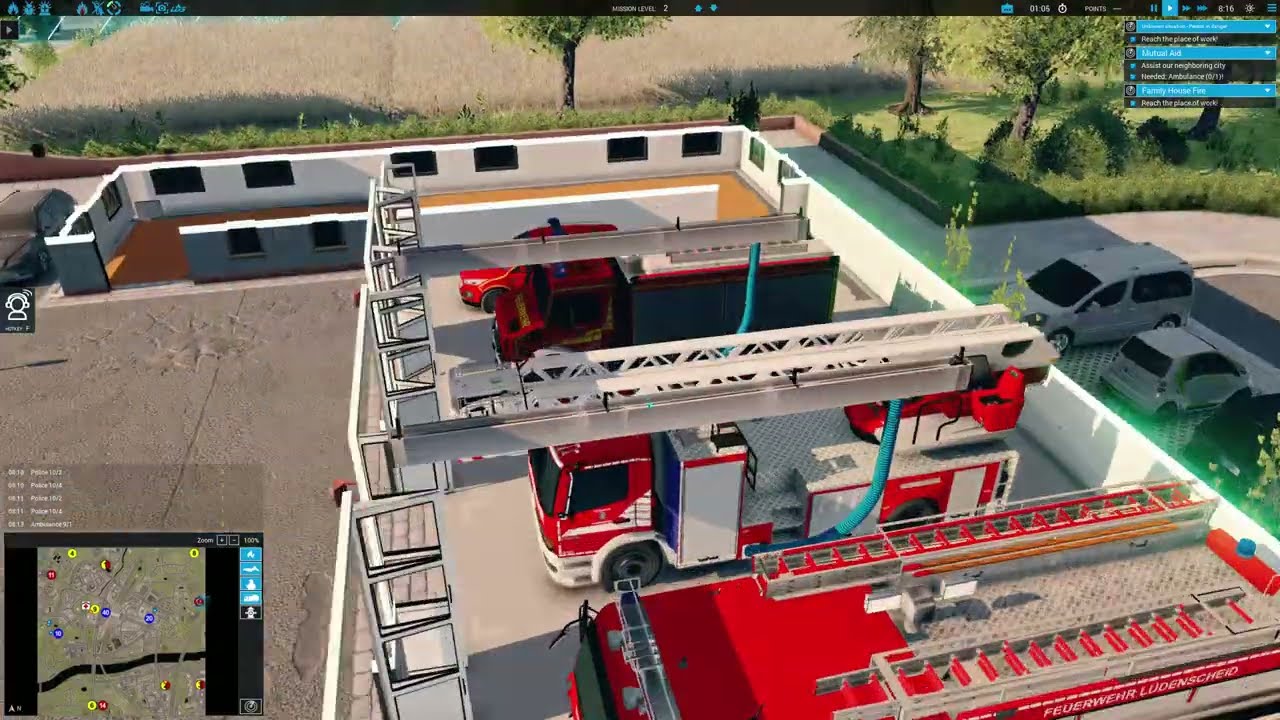 Emergency 20, Lüdenscheid Mod-Look Out, Unexpected HazMat In The Bagging Area