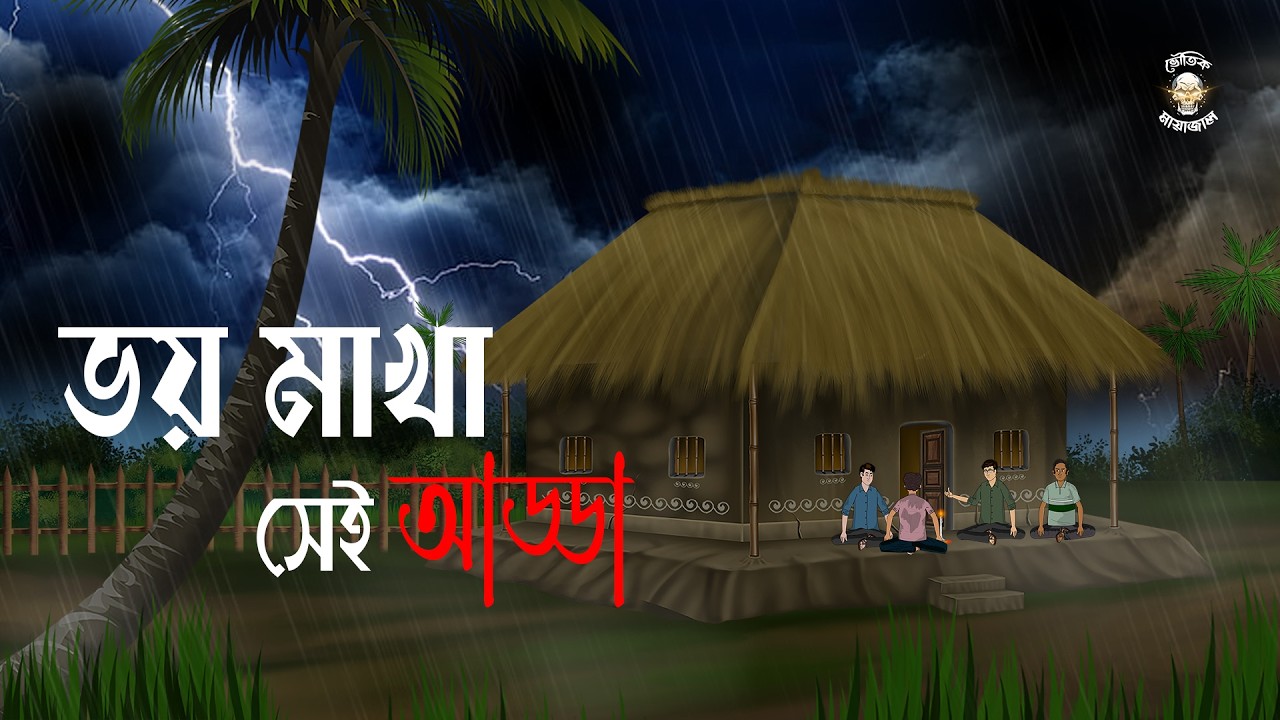 Bhoy Makha Shei Adda - Bhuter Cartoon | Brishtir Raat | Bhoutik Mayajal