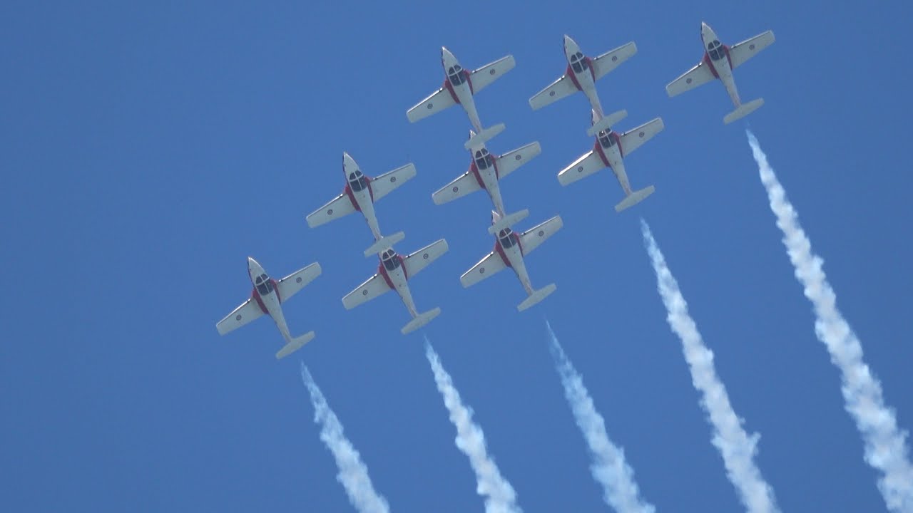Snowbirds .. San Francisco Fleet Week 2017 (4K)